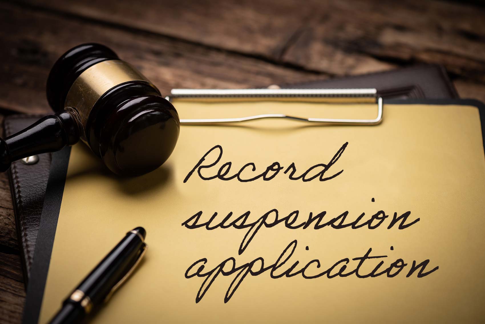 Record Suspension Application Work in a Case of Drunk Driving